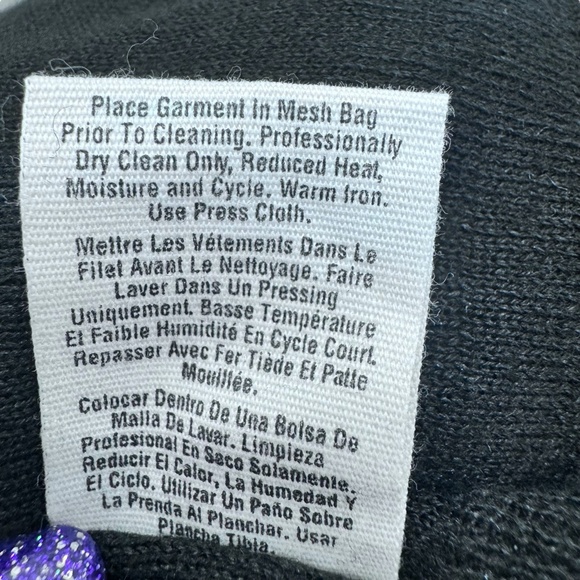 DKNY PURE BLACK KNIT LINEN OPEN CARDIGAN SHAWL COLLAR SWEATER - Picture 15 of 16